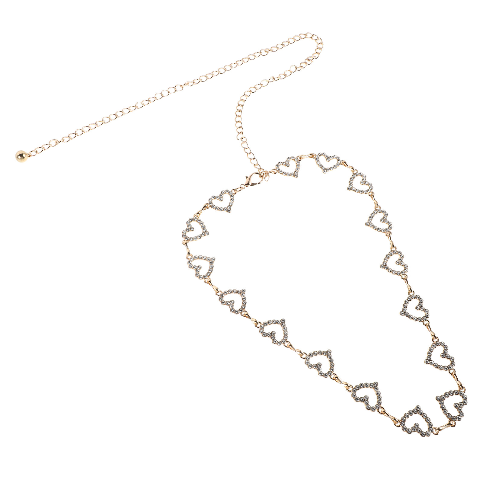 Adjustable Waist Chain Rhinest - Body Jewelry For You ulasan dan harga