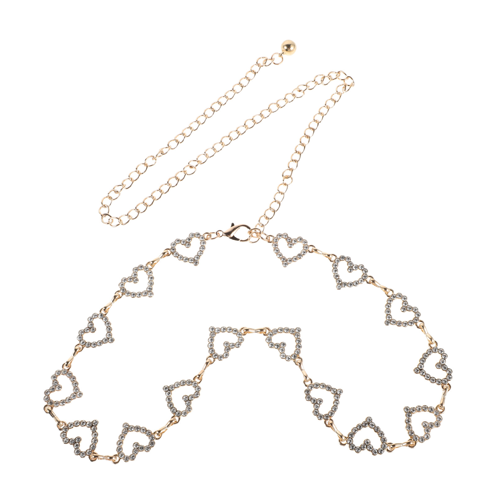 Adjustable Waist Chain Rhinest - Body Jewelry For You ulasan dan harga
