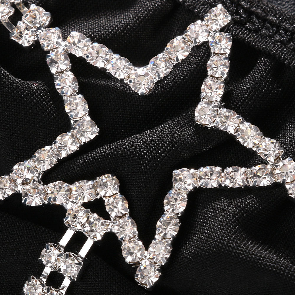 Sexy Crystal Star Waist Thong  - Body Jewelry Retainers ulasan dan harga