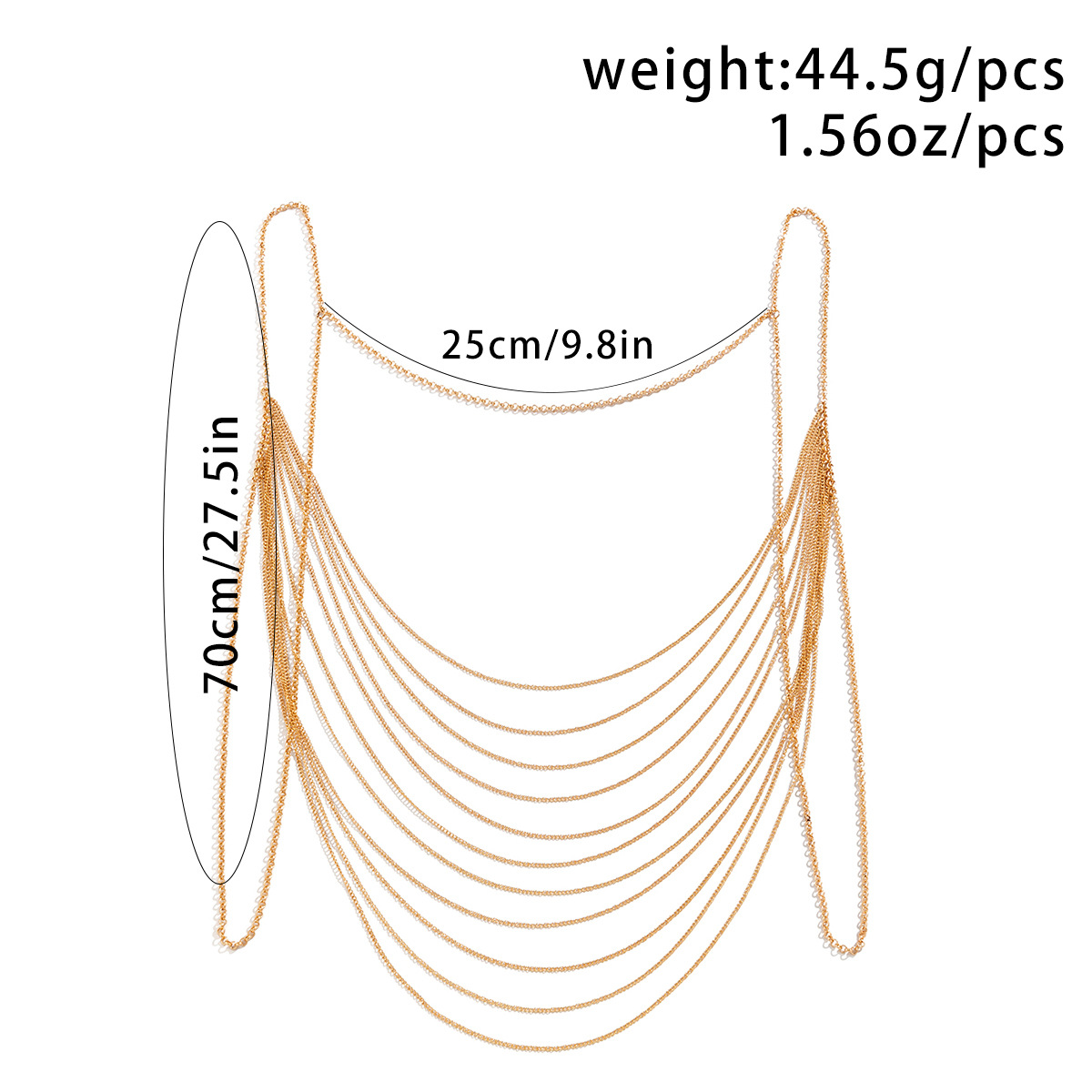 Classic Multi layered Tassel B - Body Jewelry Retainers ulasan dan harga