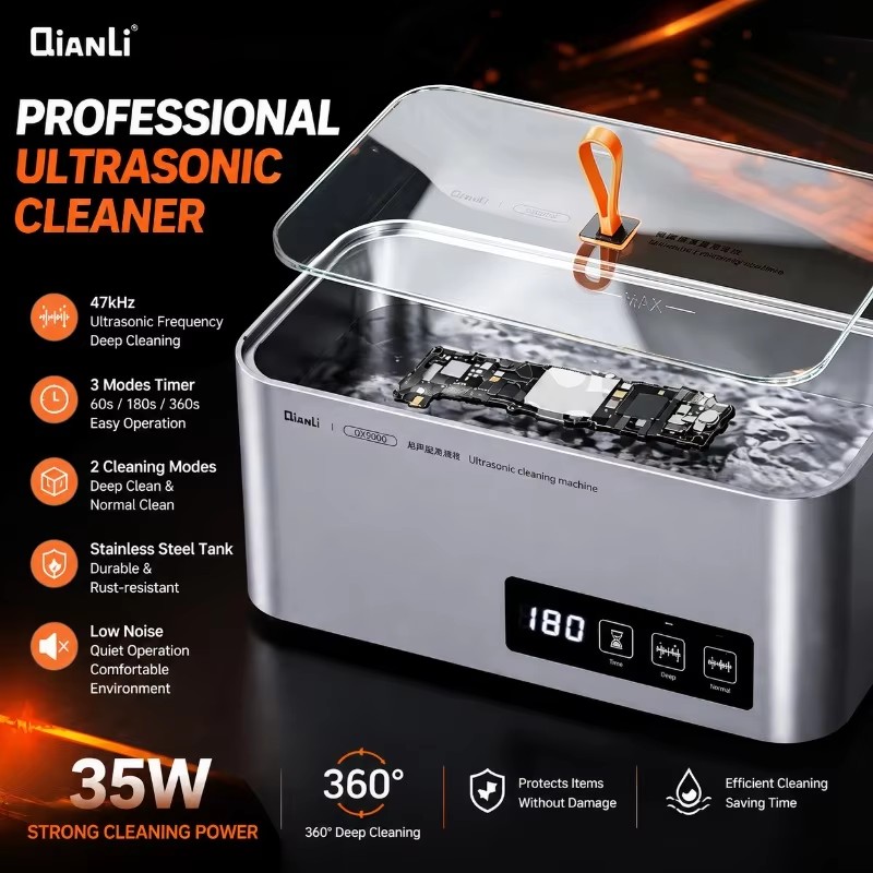 QIANLI QX9000 Ultrasonic Clean - Body Jewelry Repair ulasan dan harga