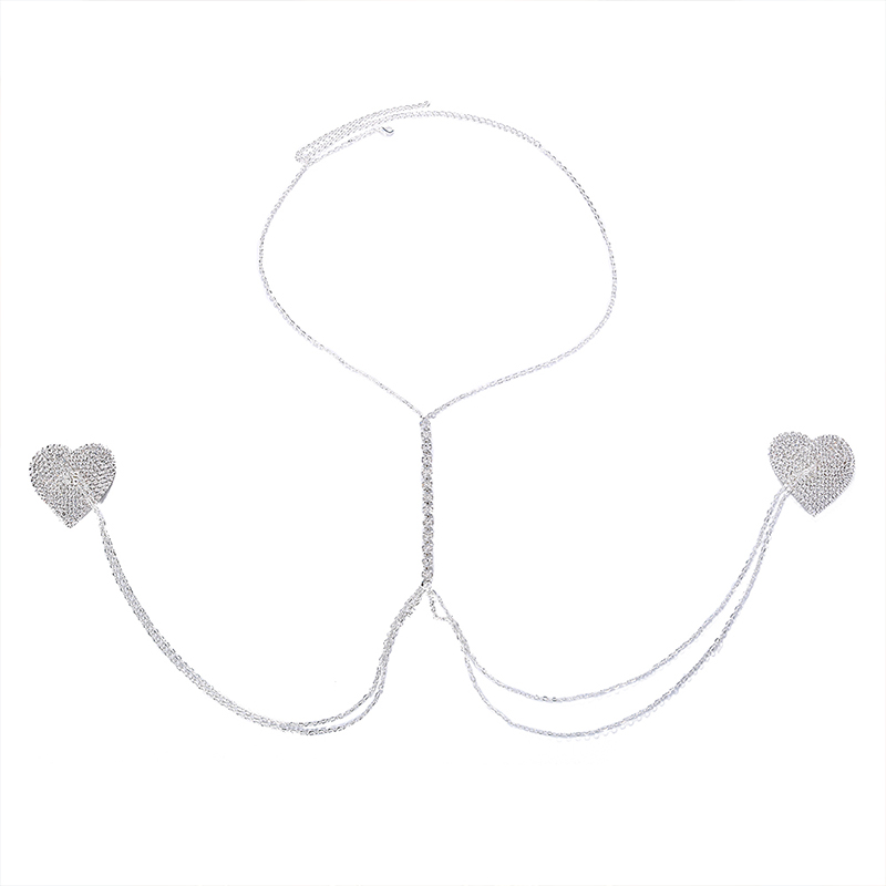 Stonefans Sexy Bikini Cross Rh - Body Jewelry Necklace ulasan dan harga