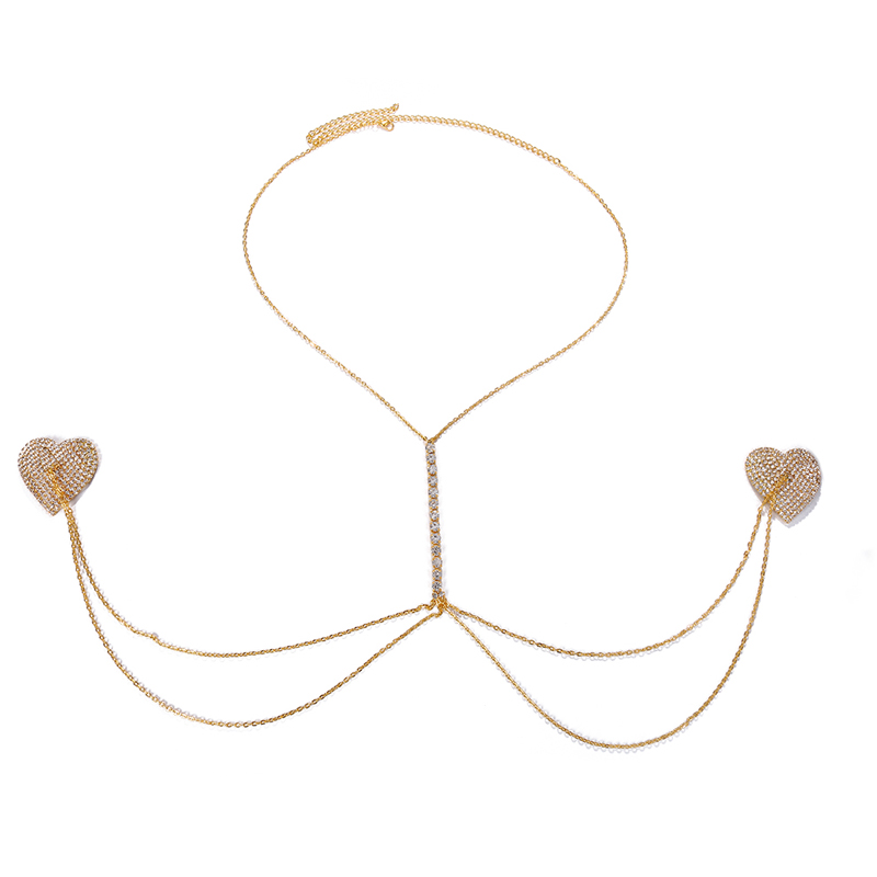 Stonefans Sexy Bikini Cross Rh - Body Jewelry Necklace ulasan dan harga