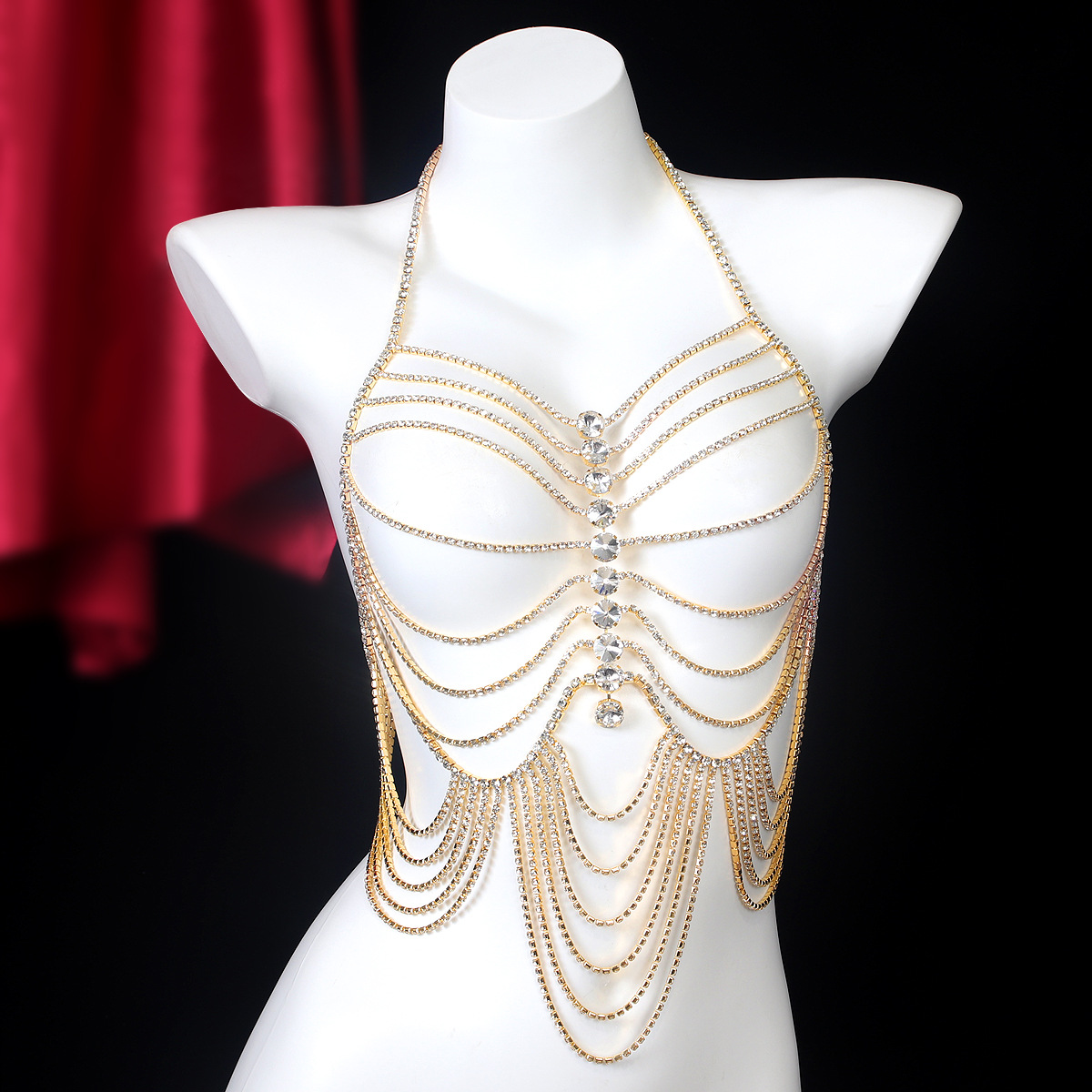 Luxurious Stripe Tassels Retro - Body Jewelry Retainers ulasan dan harga