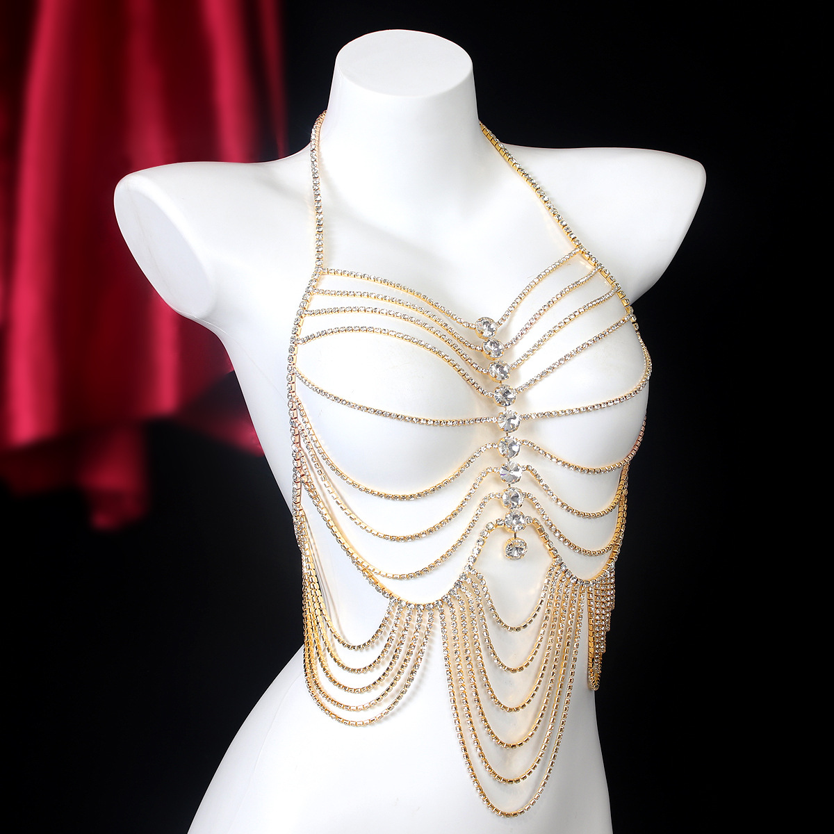 Luxurious Stripe Tassels Retro - Body Jewelry Retainers ulasan dan harga