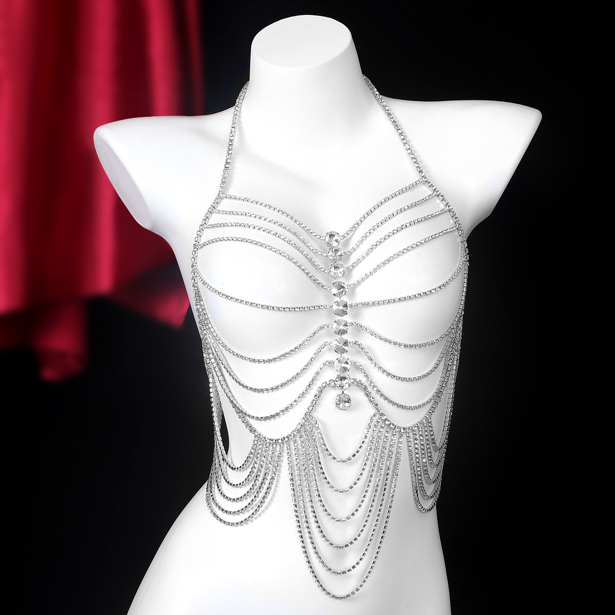 Luxurious Stripe Tassels Retro - Body Jewelry Retainers ulasan dan harga