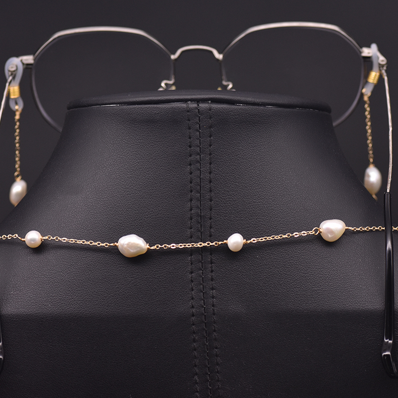 GLSEEVO Natural Baroque Pearl  - Body Jewelry Necklace ulasan dan harga