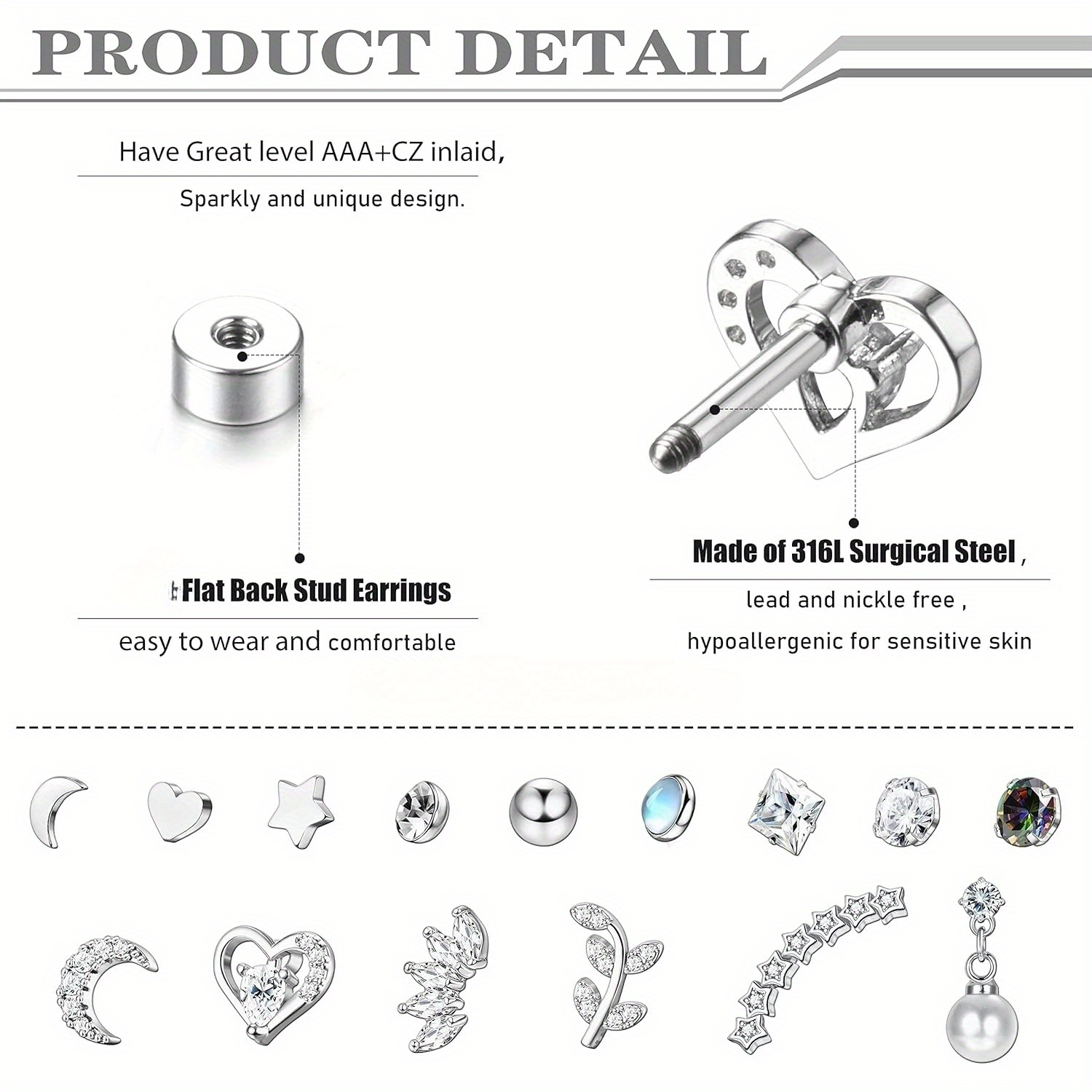 Drperfect Stainless Steel Cart - Body Jewelry Surgical Steel ulasan dan harga