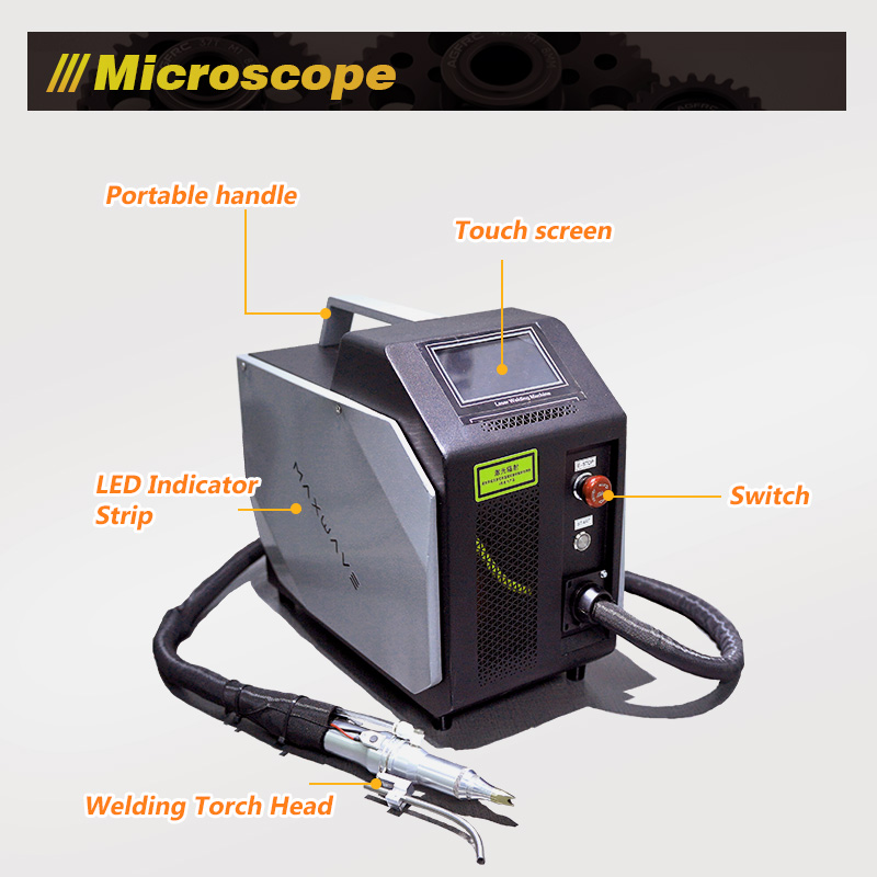 QCW Jewelry Laser Welding Mach - Body Jewelry Repair ulasan dan harga