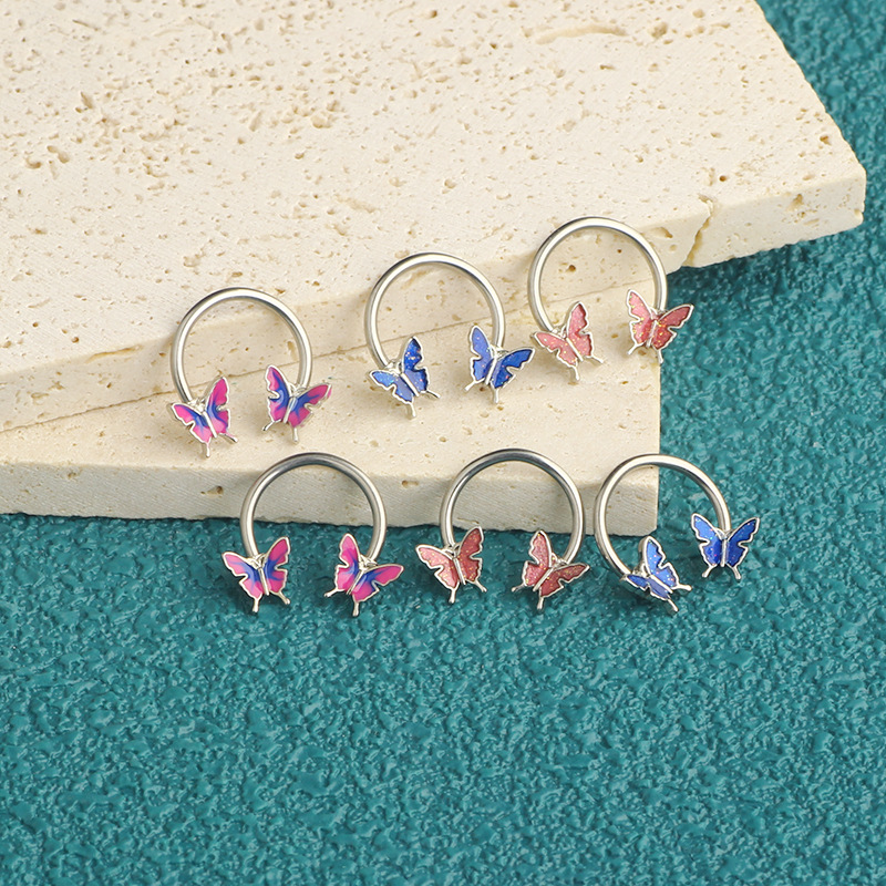 16G Septum Ring Daith Piercing - Body Jewelry Surgical Steel ulasan dan harga