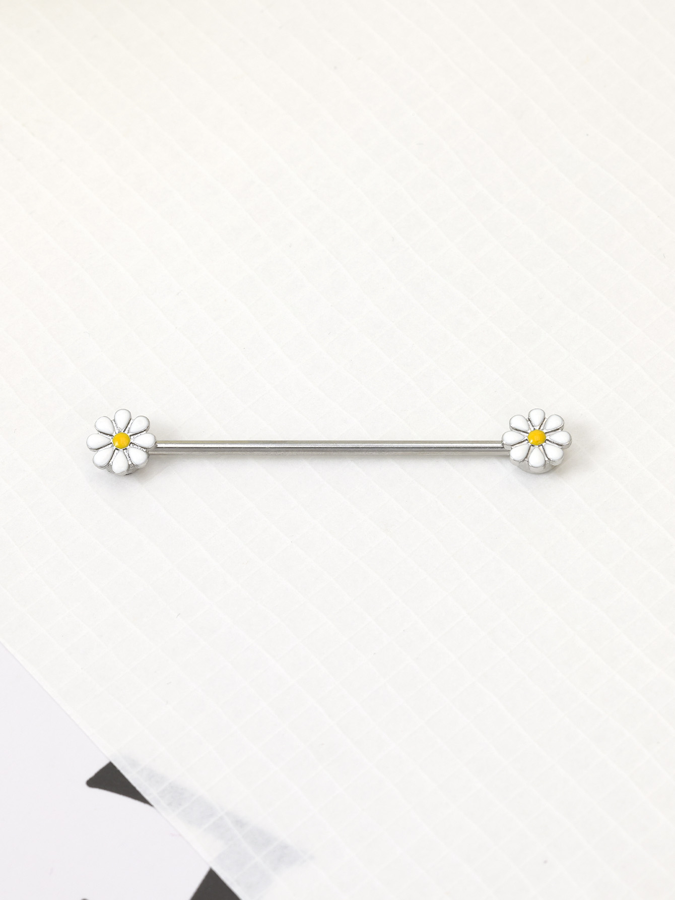 16G Arrows Hearts Industrial B - Body Jewelry Surgical Steel ulasan dan harga
