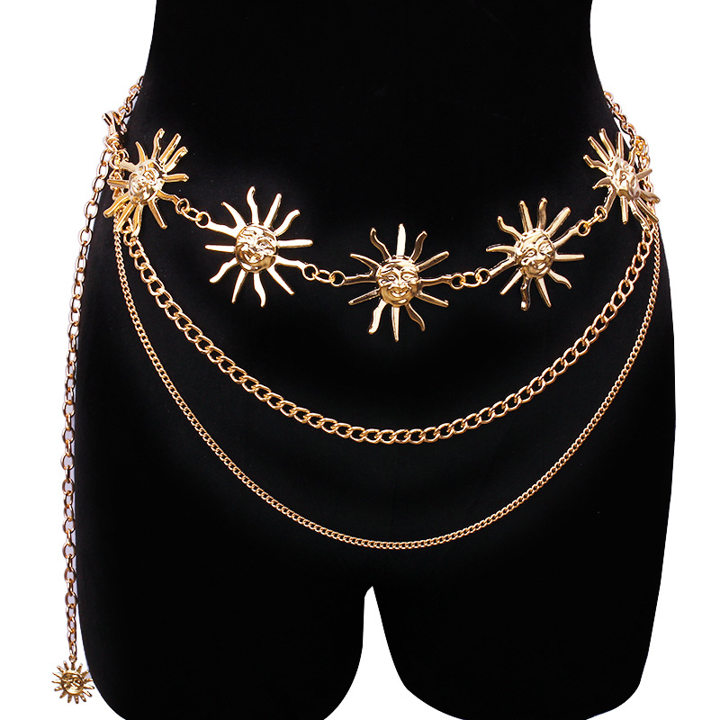 Chunky Multilayer Punk Gothic  - Body Jewelry For You ulasan dan harga