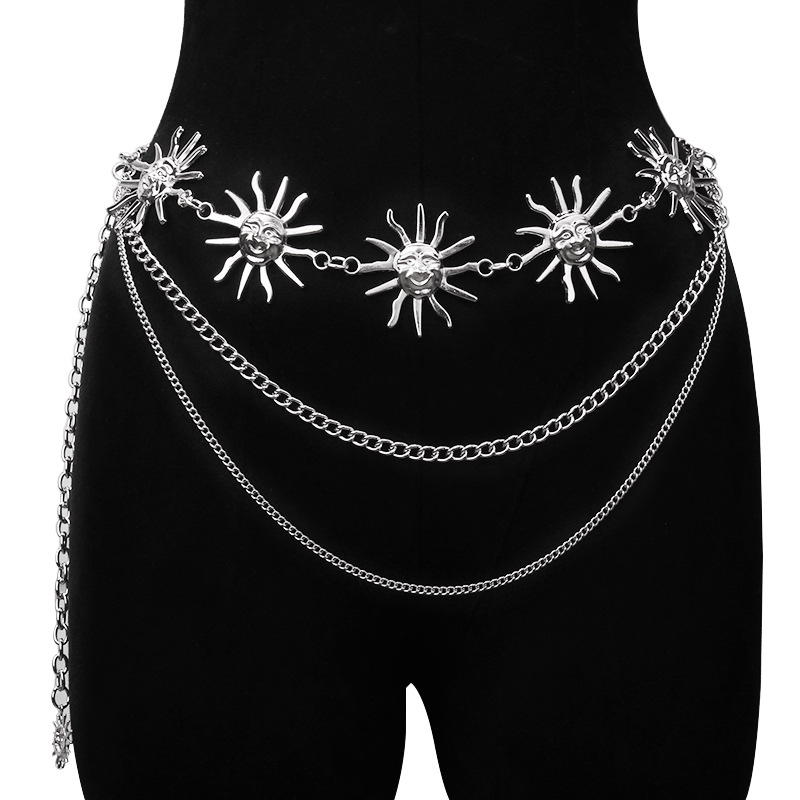 Chunky Multilayer Punk Gothic  - Body Jewelry For You ulasan dan harga